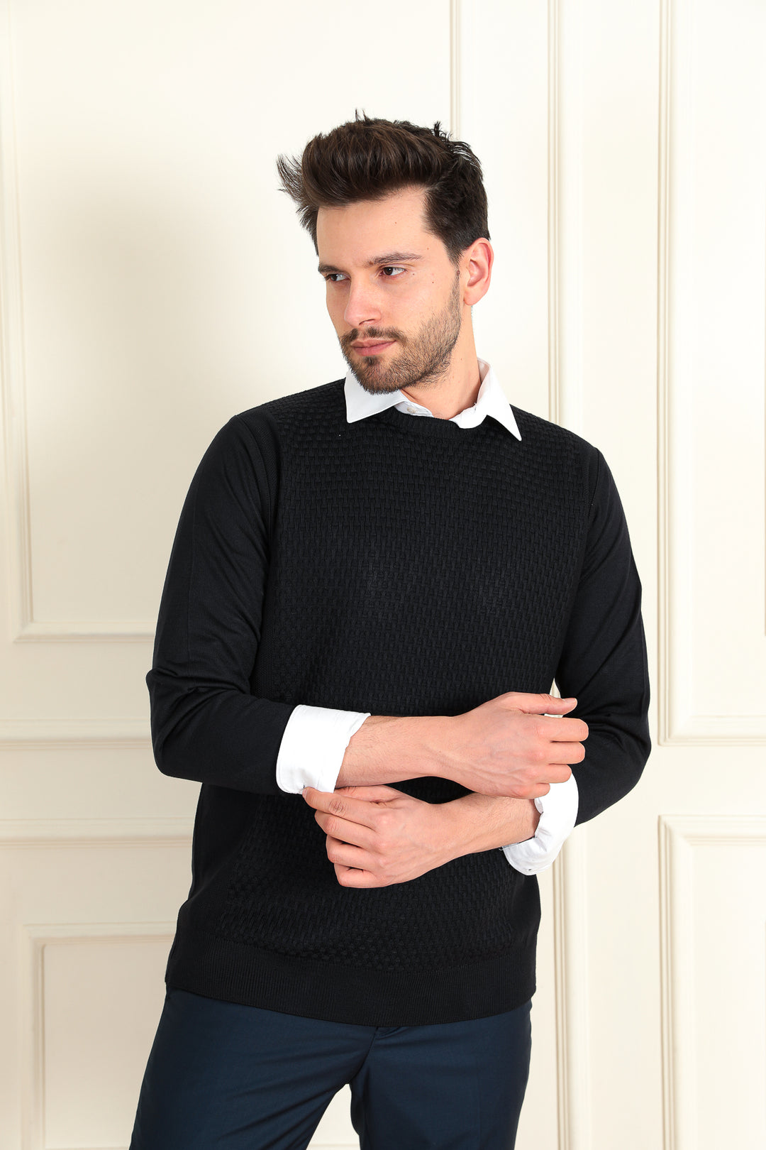 MPL GALLERIA 985 BICYCLE COLLAR SWEATER - Lewisville