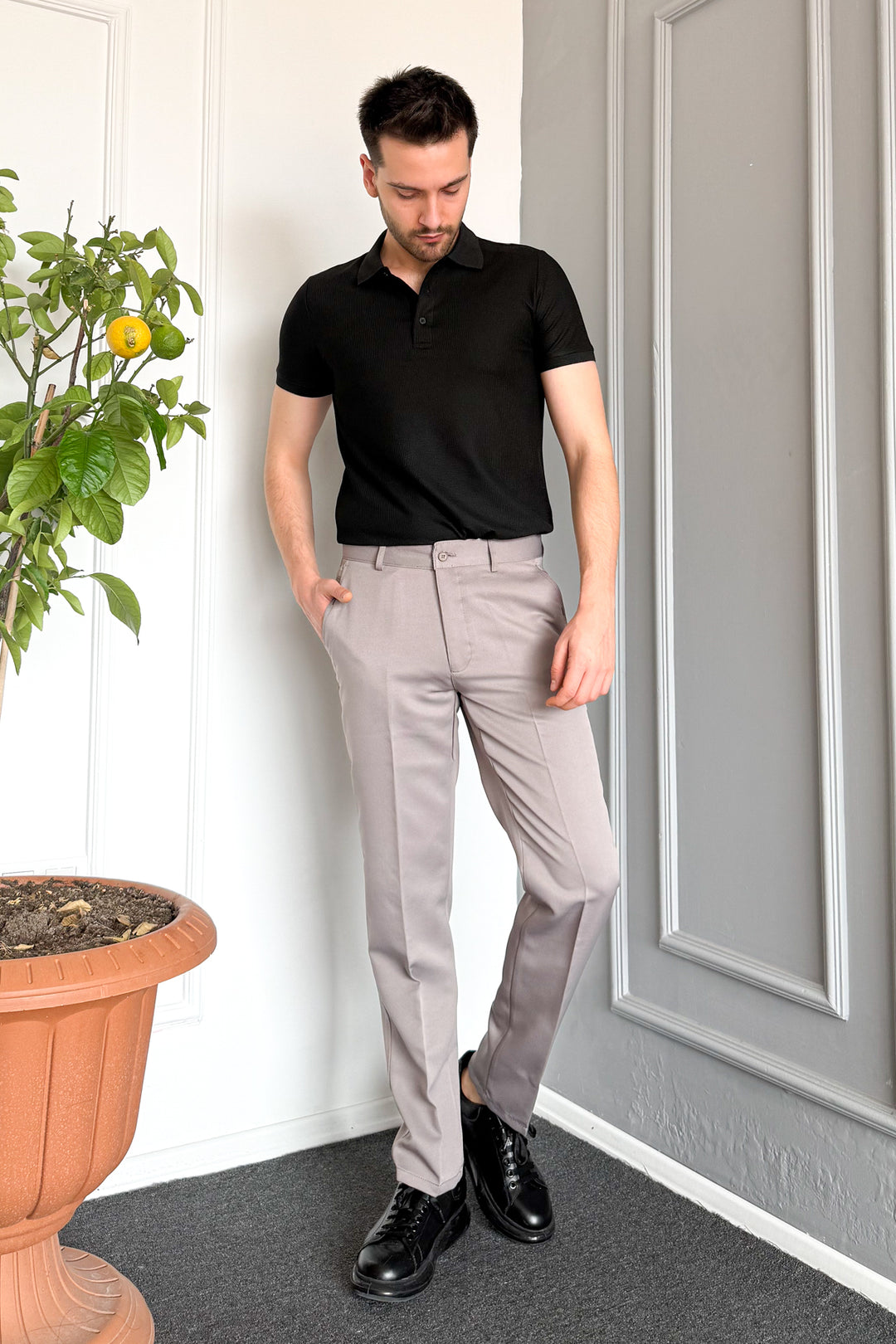 MPL Men's Marseille Classic Trousers - Palm Bay