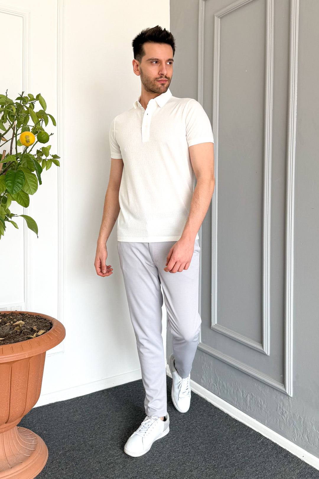 MPL Men's Slimfit Chino Pants - Oswego