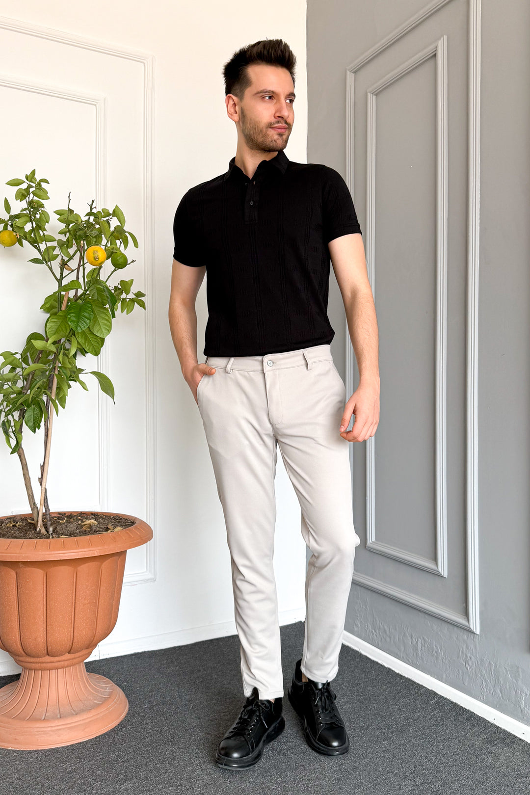 MPL Men's Slimfit Chino Pants - Macon