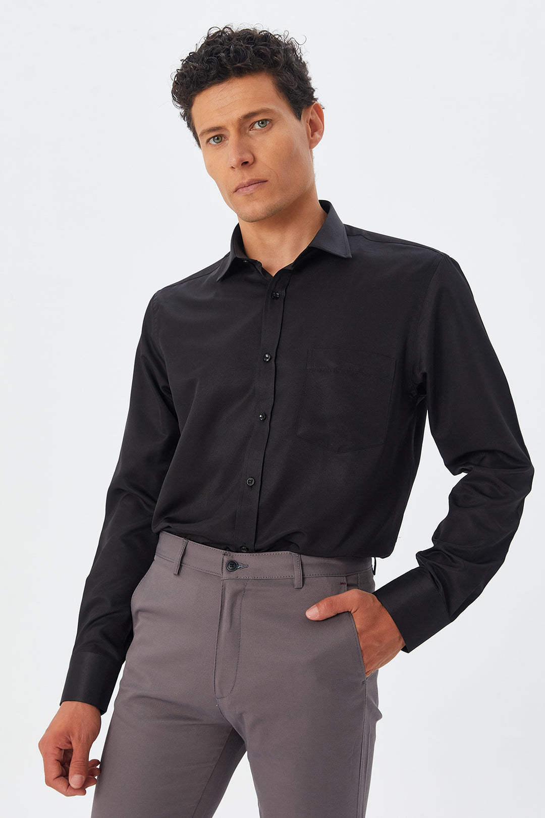 MPL Men's Classic Satin Shirt 2188 - Laindon
