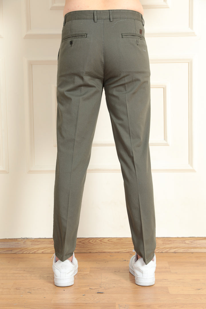 MPL Men's Classic Gabardine Stretch Linen Trousers - Acayucan
