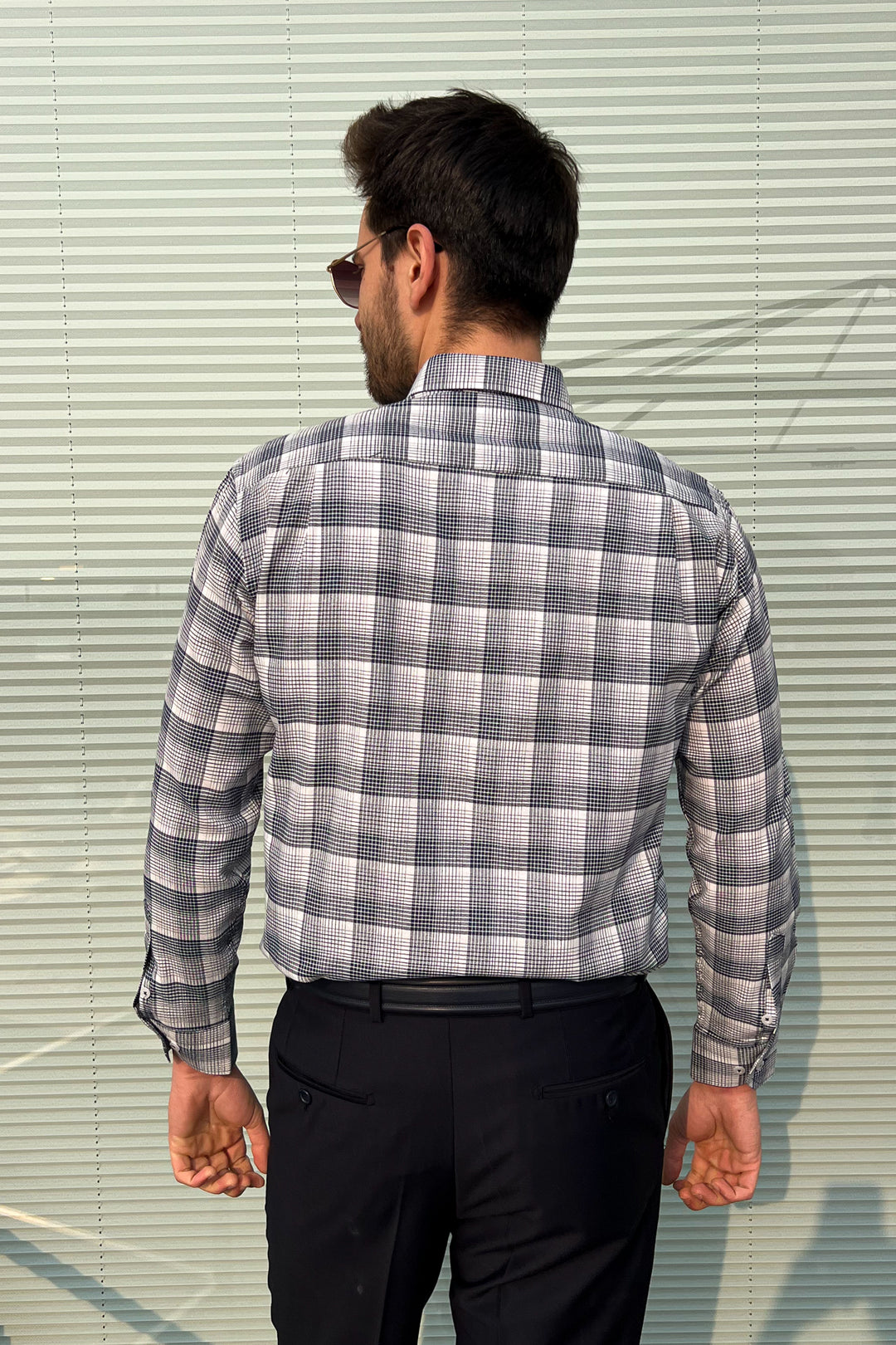 MPL Men's Plaid Patterned Long Sleeve Shirt 8117 - Nottingham