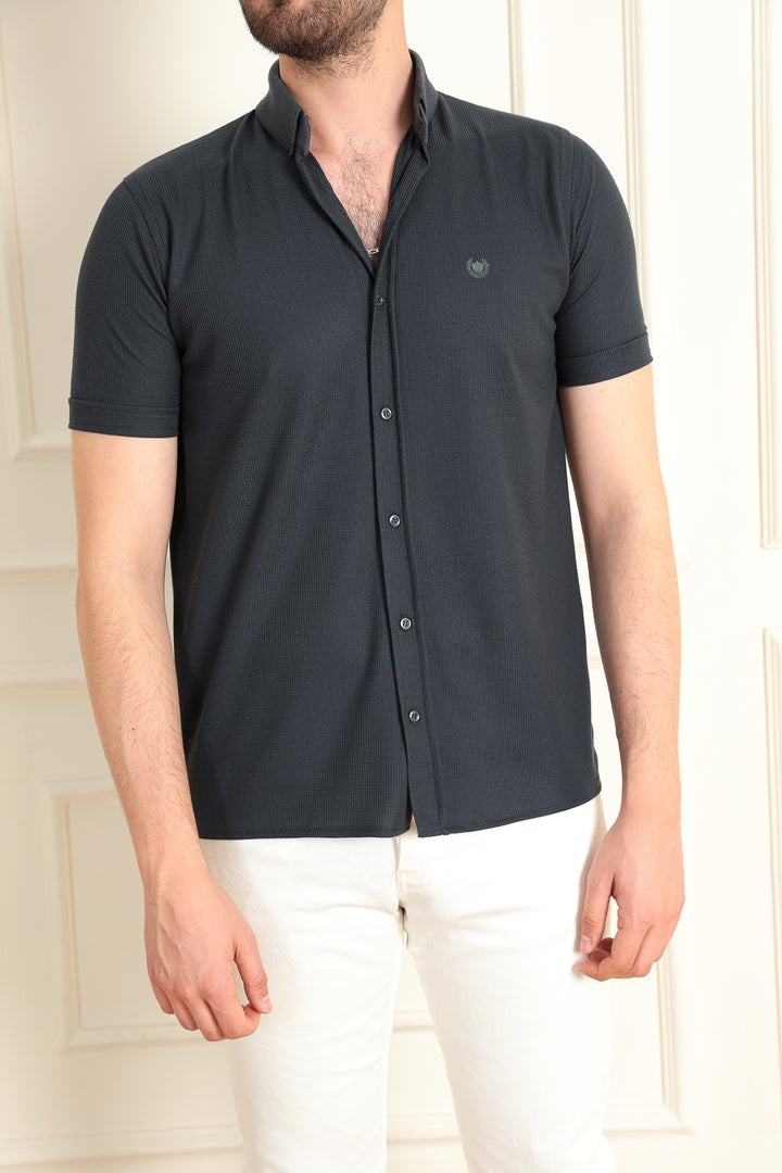 MPL Men's Waffle Short Sleeve Shirt 1011 - Soria
