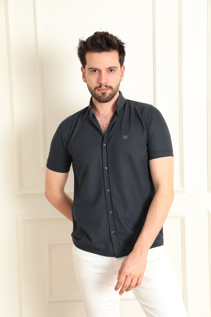 MPL Men's Waffle Short Sleeve Shirt 1011 - Soria