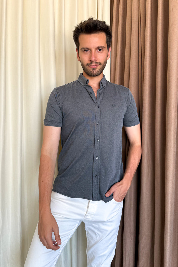 MPL Men's Interlock Short Sleeve Shirt 1017 - Homburg