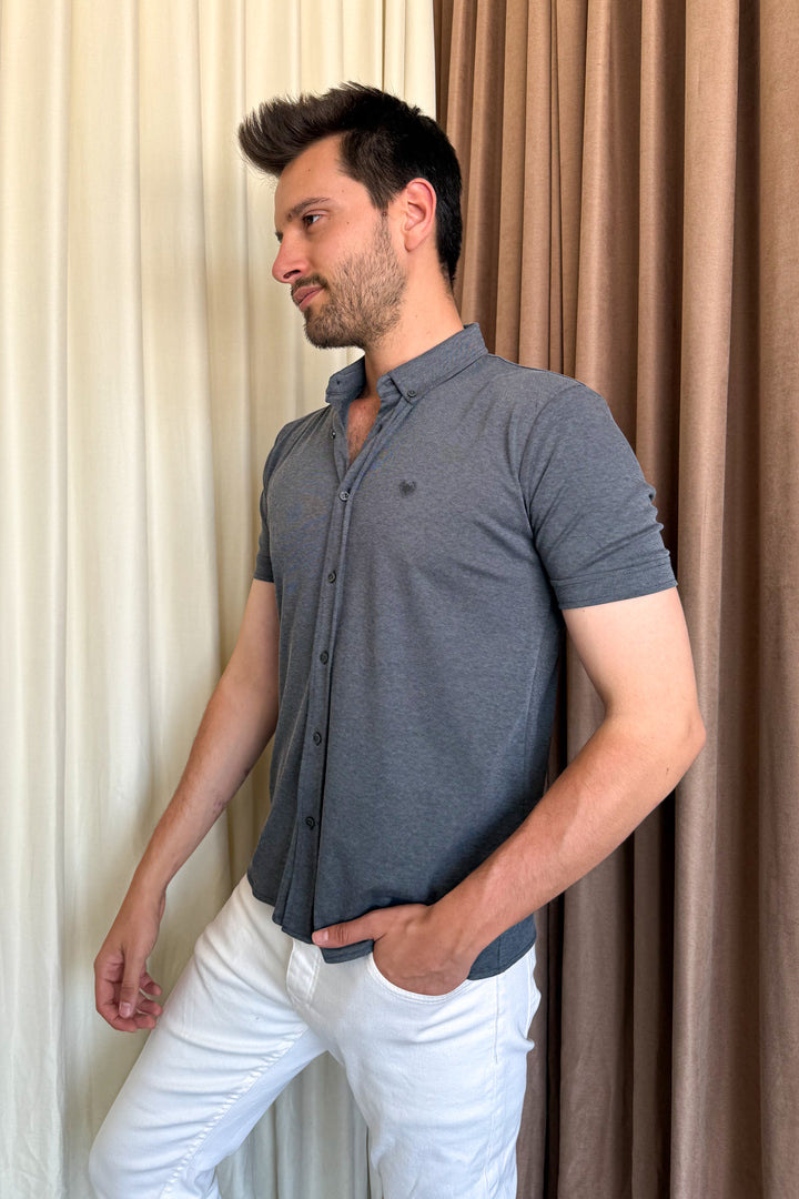 MPL Men's Interlock Short Sleeve Shirt 1017 - Homburg