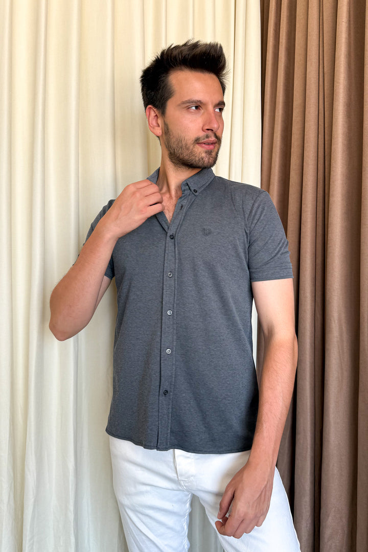 MPL Men's Interlock Short Sleeve Shirt 1017 - Homburg