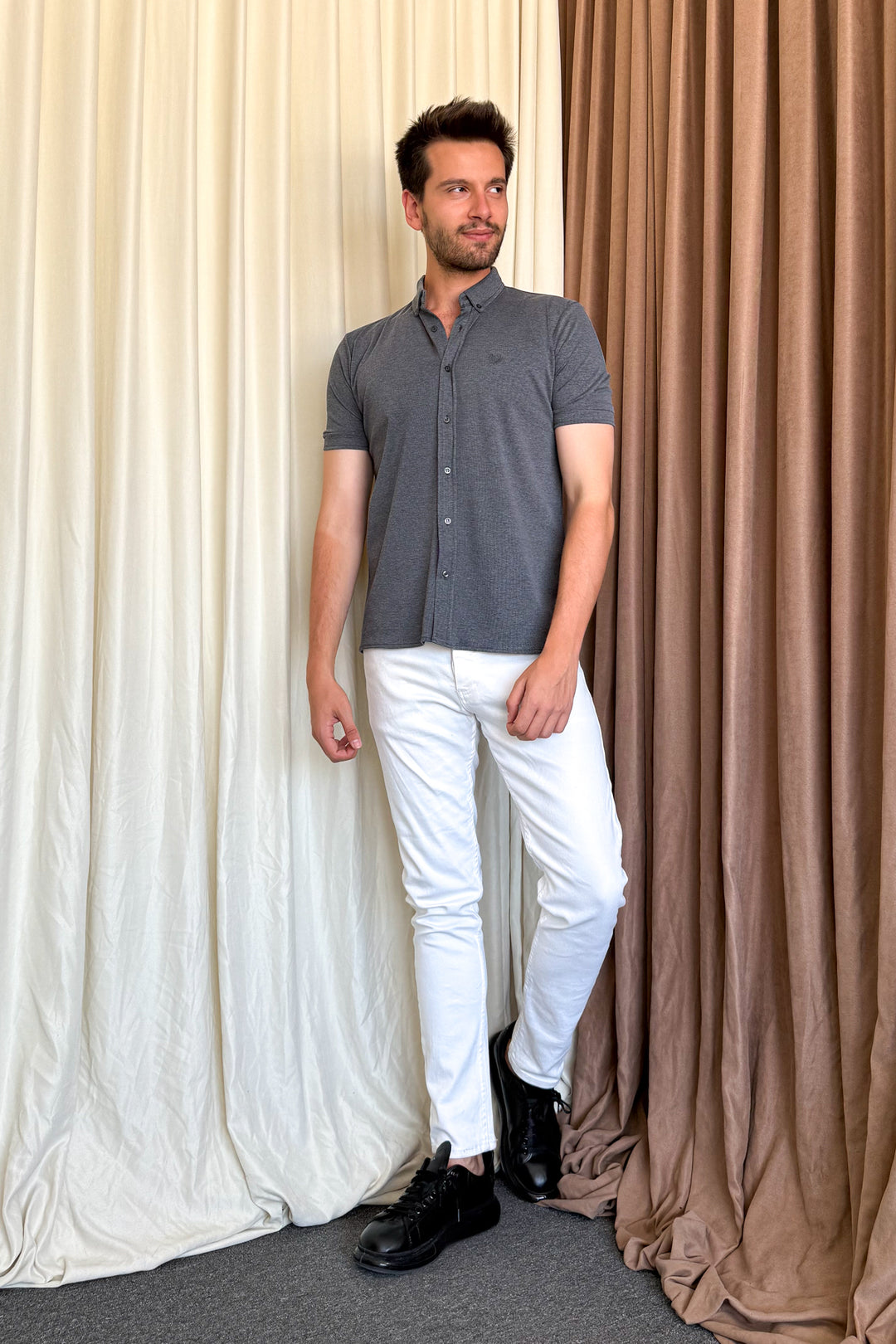 MPL Men's Interlock Short Sleeve Shirt 1017 - Homburg