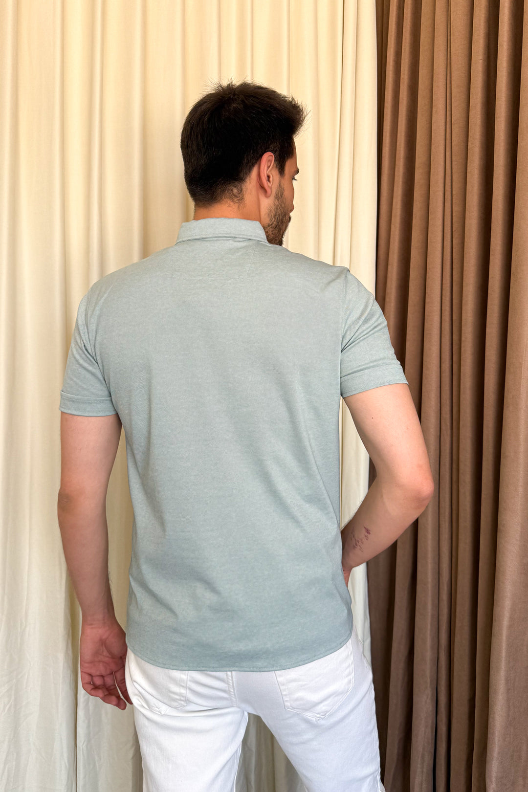 MPL Men's Interlock Short Sleeve Shirt 1017 - Antibes