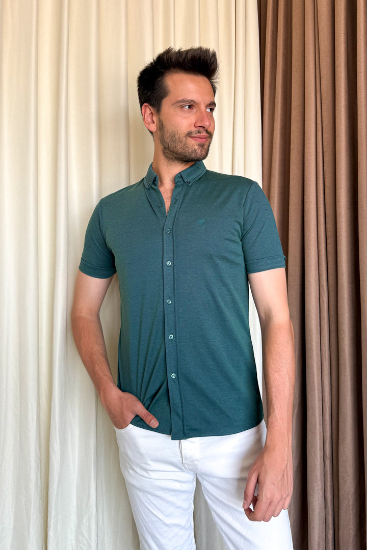 MPL Men's Interlock Short Sleeve Shirt 1017 - Bournemouth