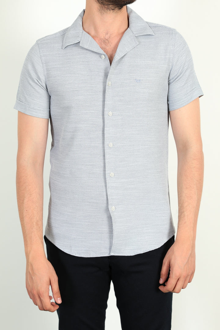 MPL Men's Short Sleeve Apache Collar Shirt - Torrance