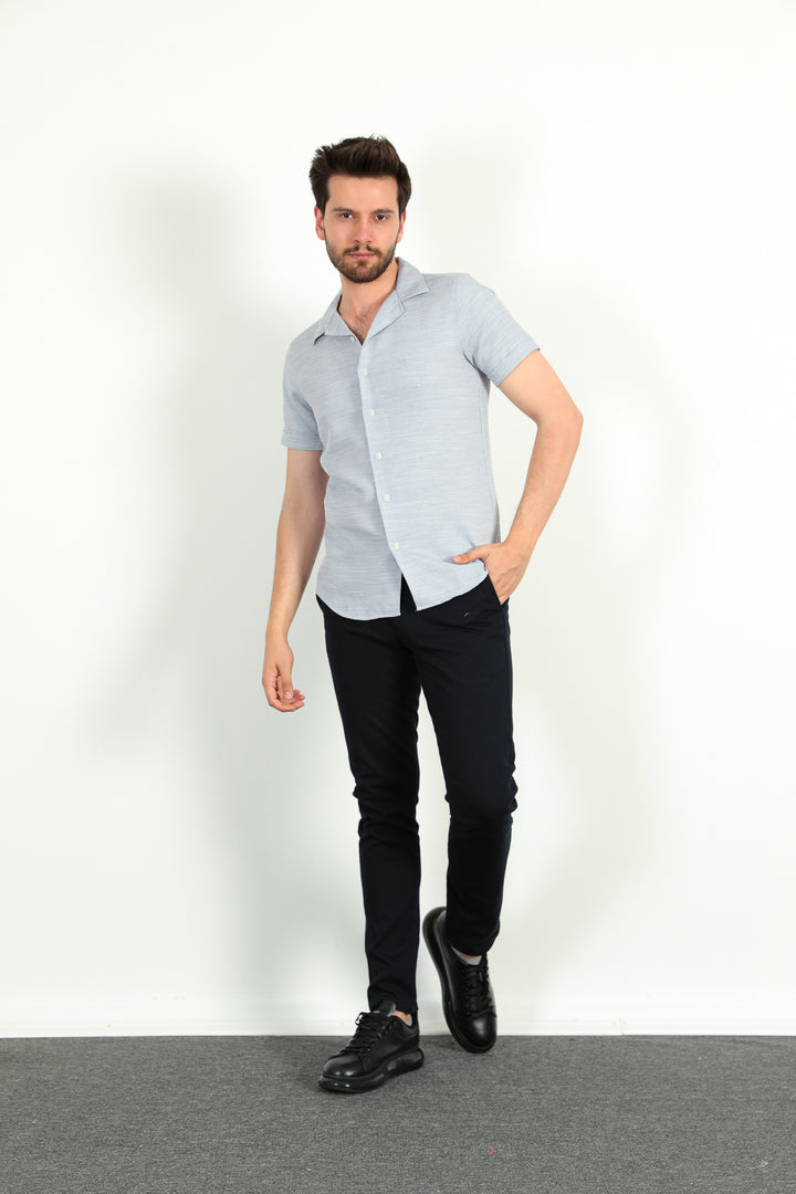 MPL Men's Short Sleeve Apache Collar Shirt - Torrance