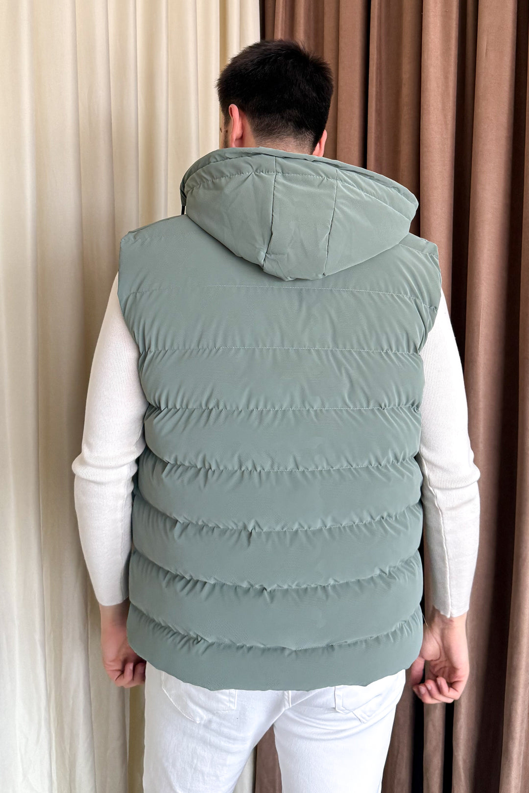 MPL Men's Hooded Puffer Vest - Piacenza
