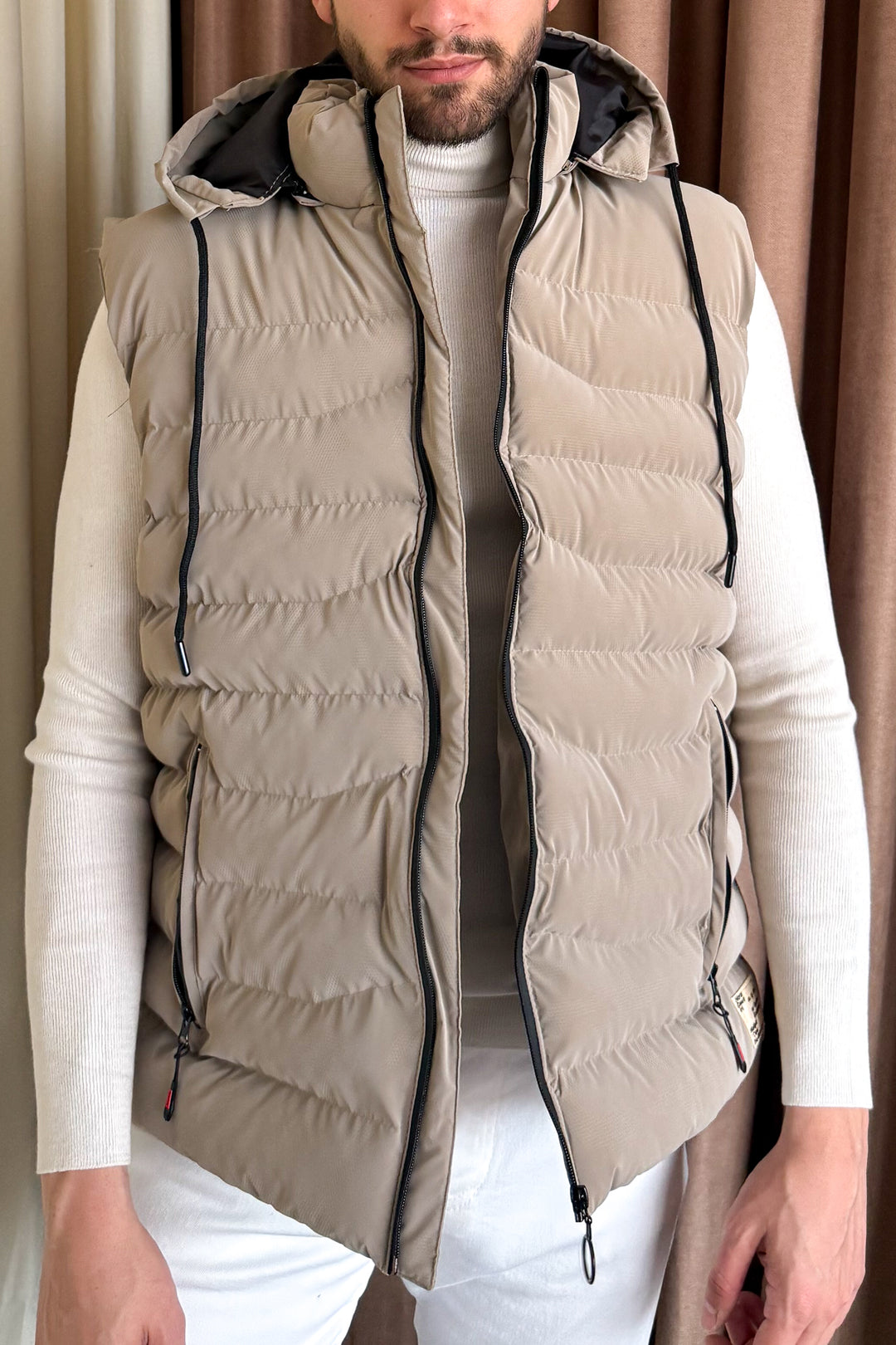 MPL Men's Hooded Puffer Vest - Shreveport