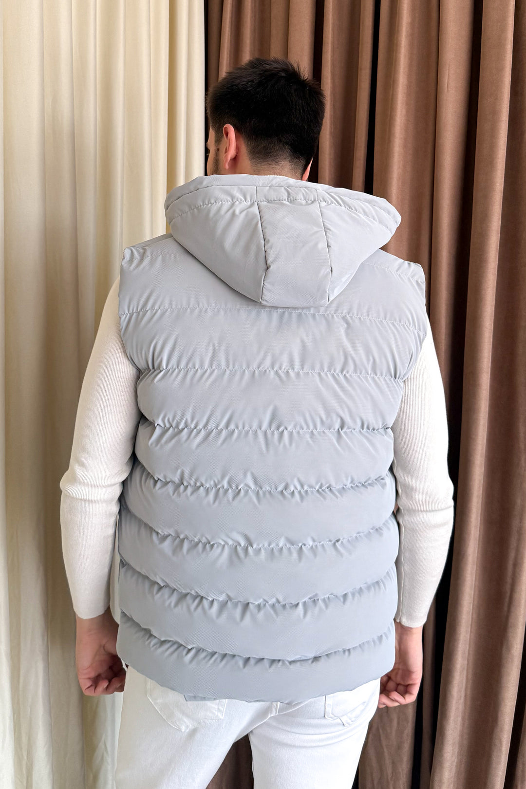 MPL Men's Hooded Puffer Vest - San Fernando