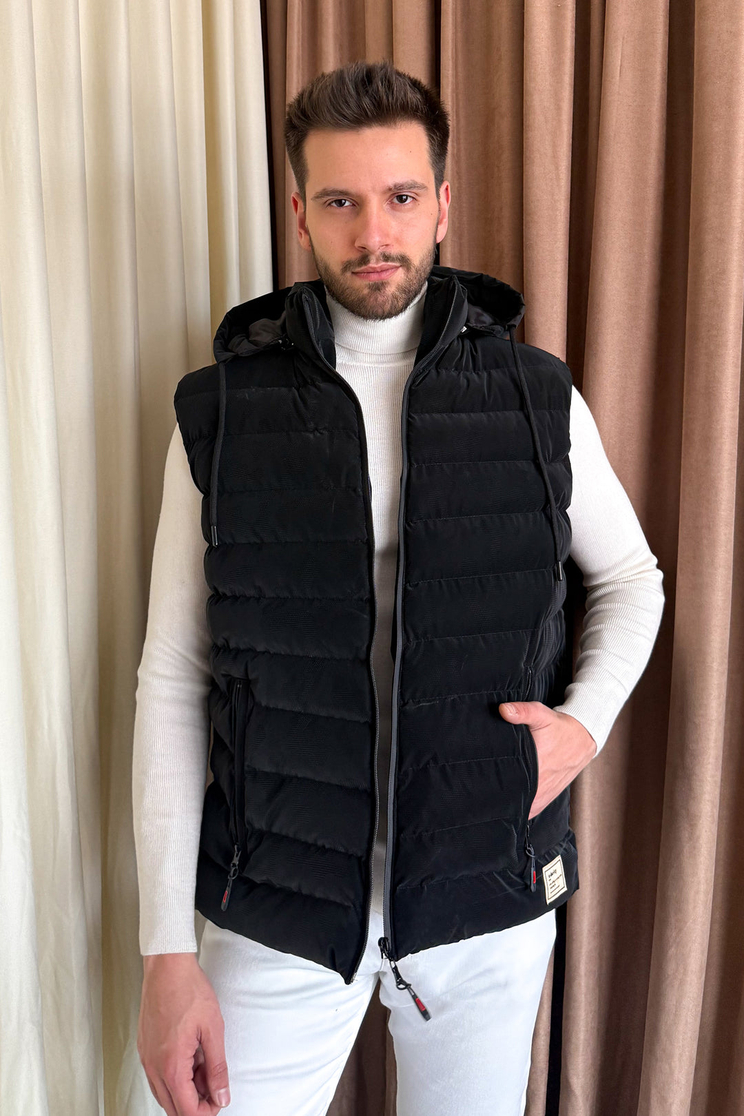 MPL Men's Hooded Puffer Vest - Sankt Pölten