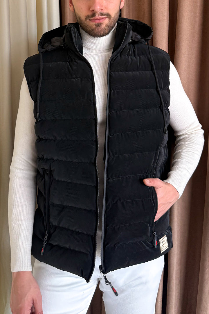 MPL Men's Hooded Puffer Vest - Sankt Pölten