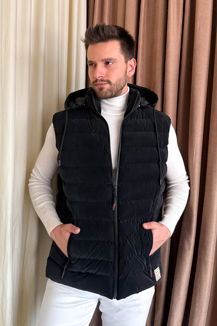 MPL Men's Hooded Puffer Vest - Sankt Pölten