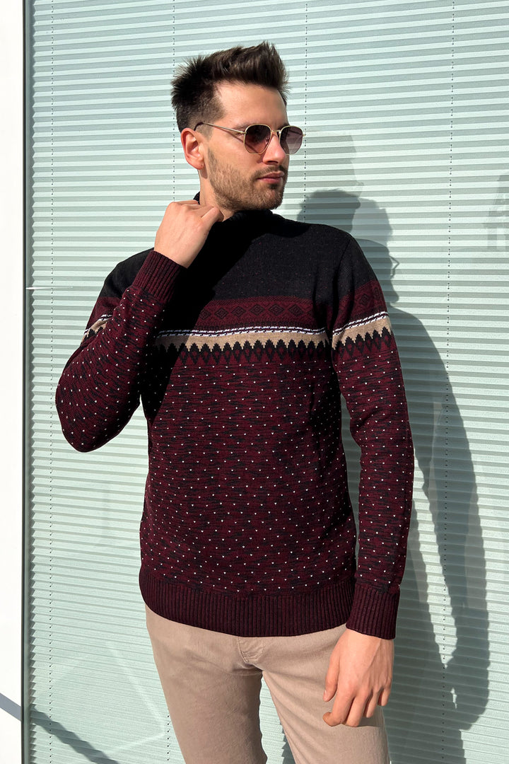 MPL Men's Fisherman Turtleneck Sweater 125 - Brookline