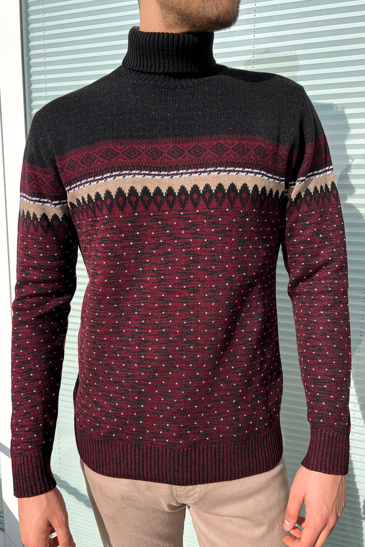 MPL Men's Fisherman Turtleneck Sweater 125 - Brookline