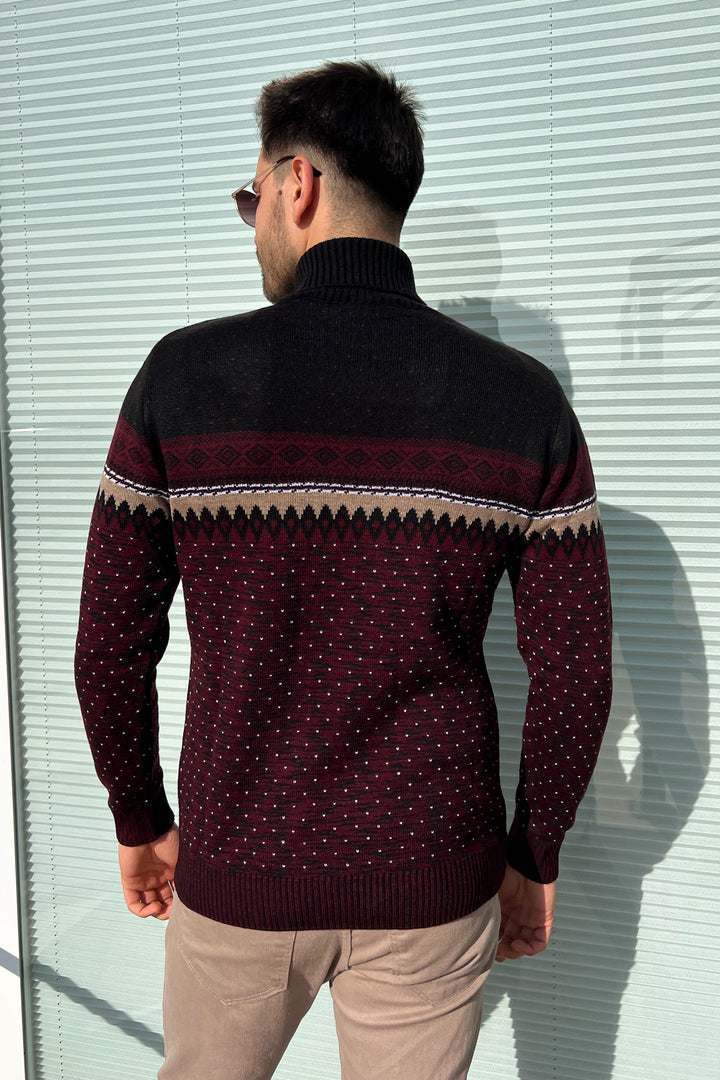 MPL Men's Fisherman Turtleneck Sweater 125 - Brookline
