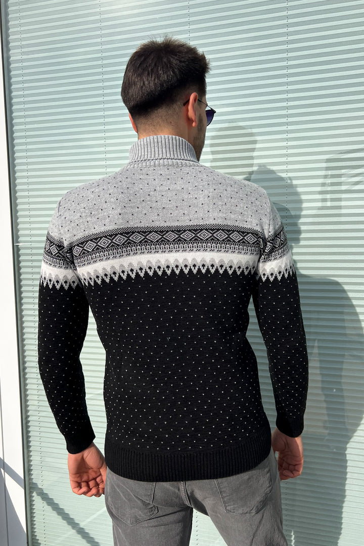 MPL Men's Fisherman Turtleneck Sweater 125 - Évosmos