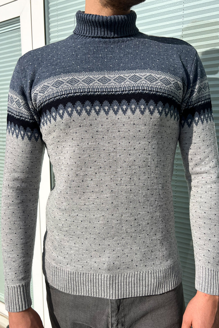 MPL Men's Fisherman Turtleneck Sweater 125 - Bellingham