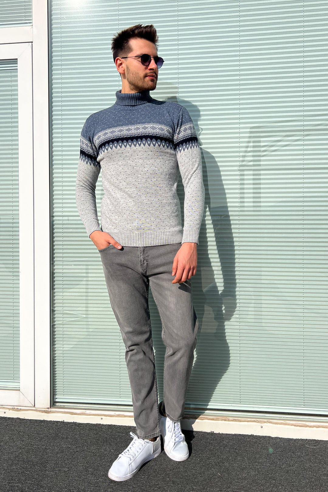 MPL Men's Fisherman Turtleneck Sweater 125 - Bellingham