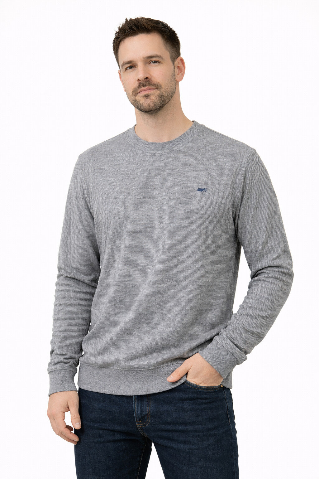 MPL Erkek Bisiklet Yaka Selanik Sweat - Cento