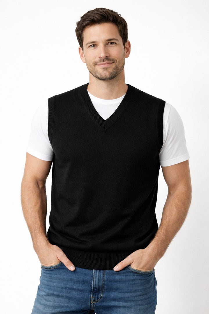 MPL Men's V-Neck Sweater - Erith