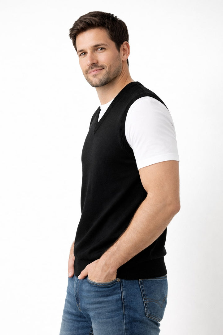 MPL Men's V-Neck Sweater - Erith