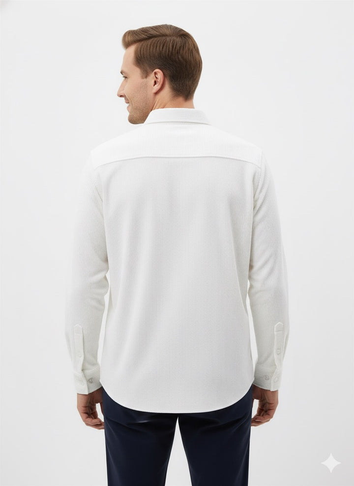 MPL Men's Knitted Striped Long Sleeve Shirt - Wichita Falls