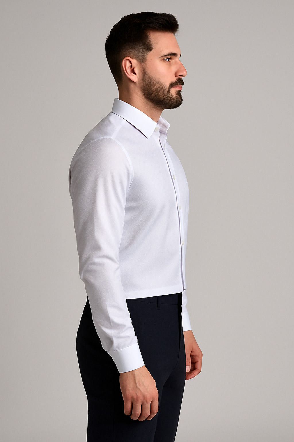 MPL Men's Long Sleeve Armored Slimfit Shirt - San Baudilio de Llobregat
