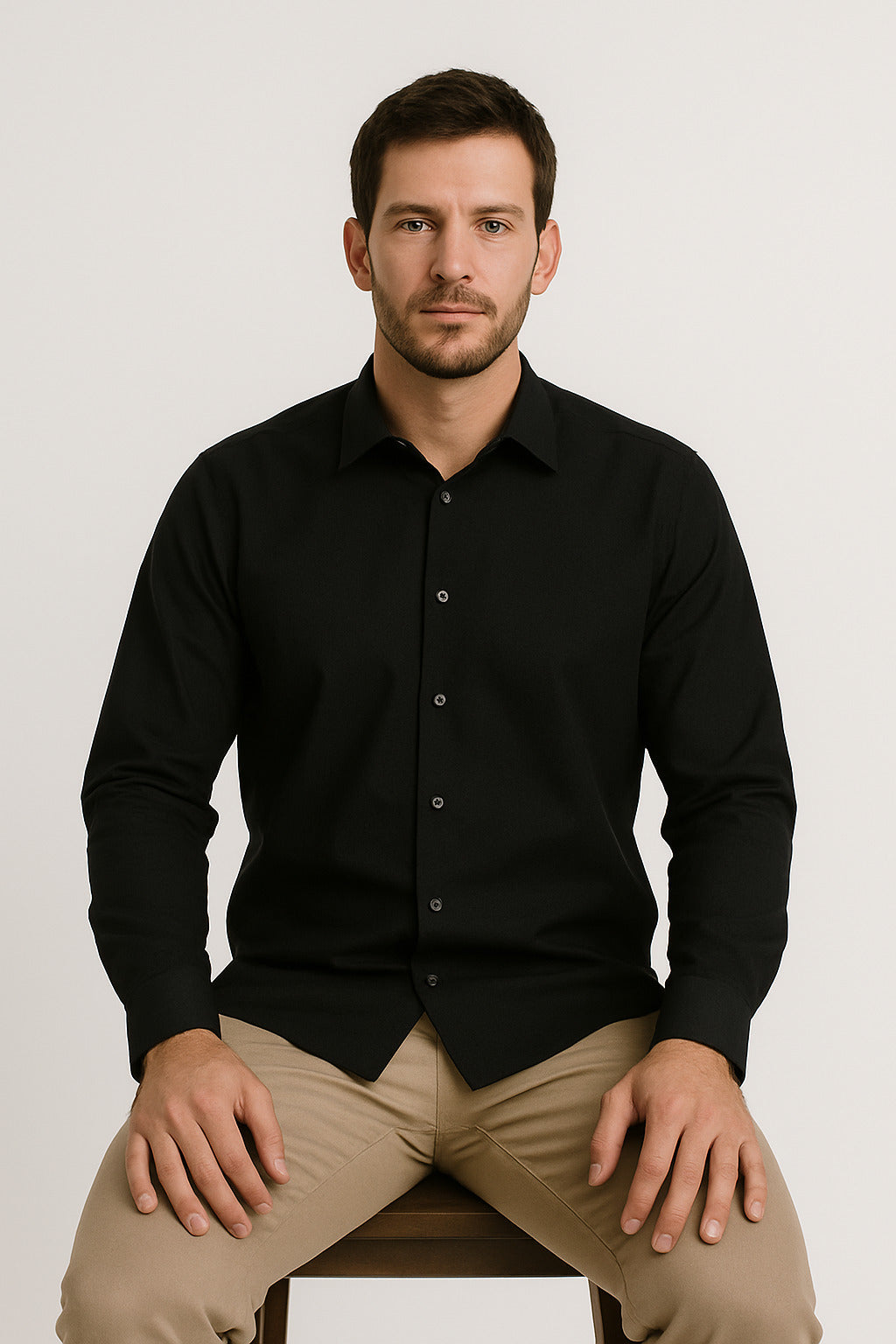 MPL Men's Long Sleeve Armored Slimfit Shirt - Rosny-sous-Bois