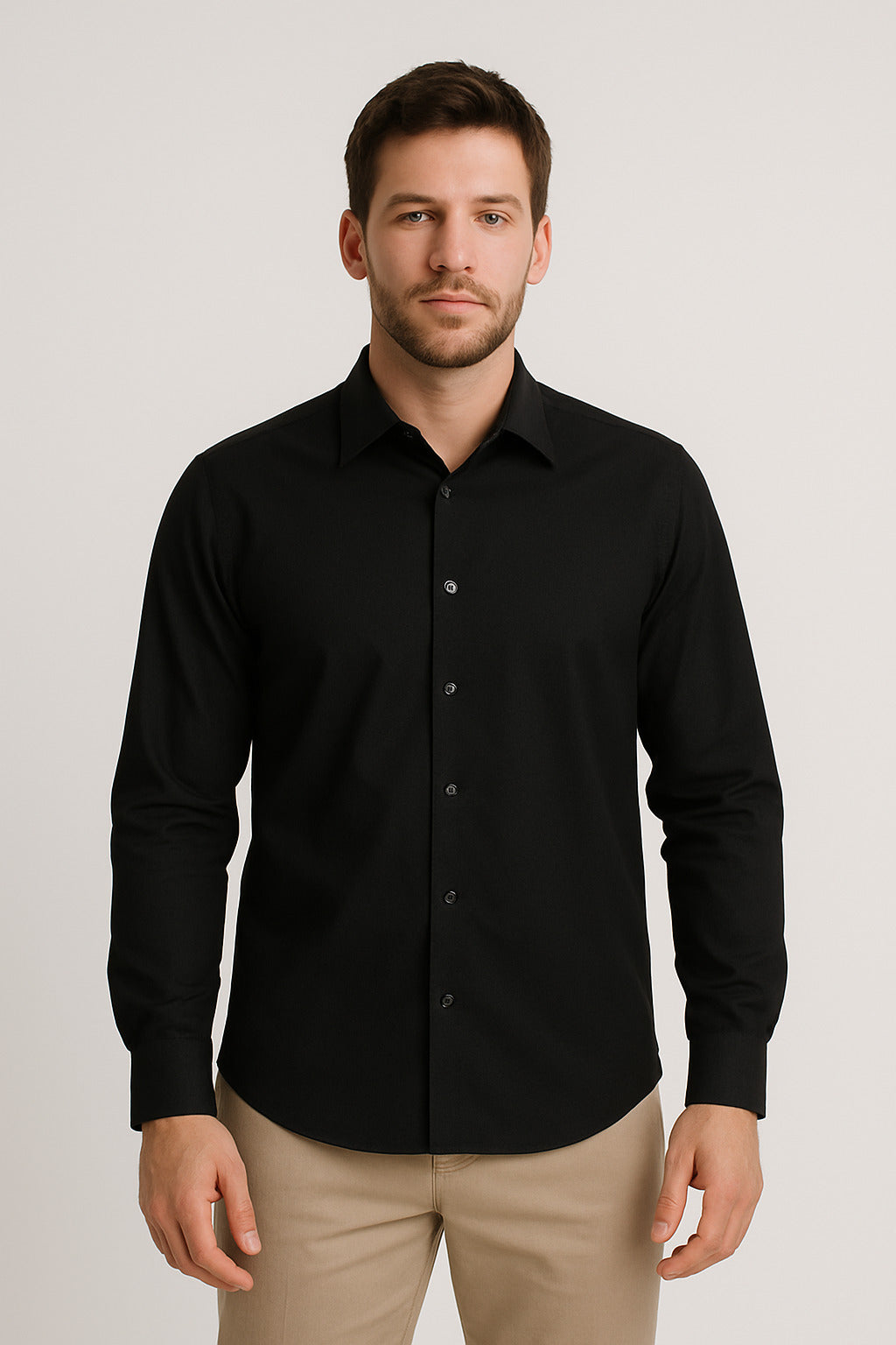 MPL Men's Long Sleeve Armored Slimfit Shirt - Rosny-sous-Bois