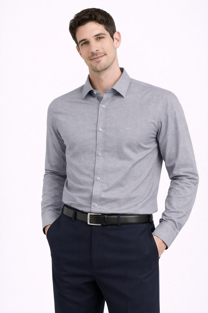 MPL Erkek Slimfit Uzun Kol Gömlek - Holly Springs
