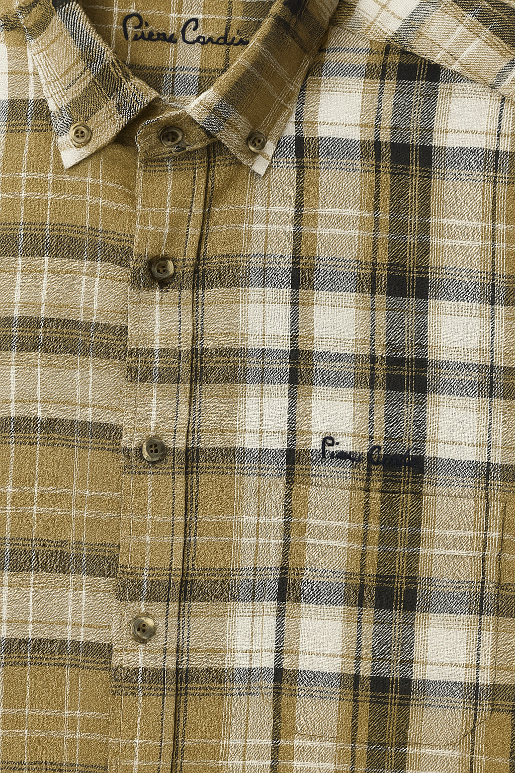 MPL Classic Checkered Melange Long Sleeve Shirt by Pier Chuvin - Lebanon