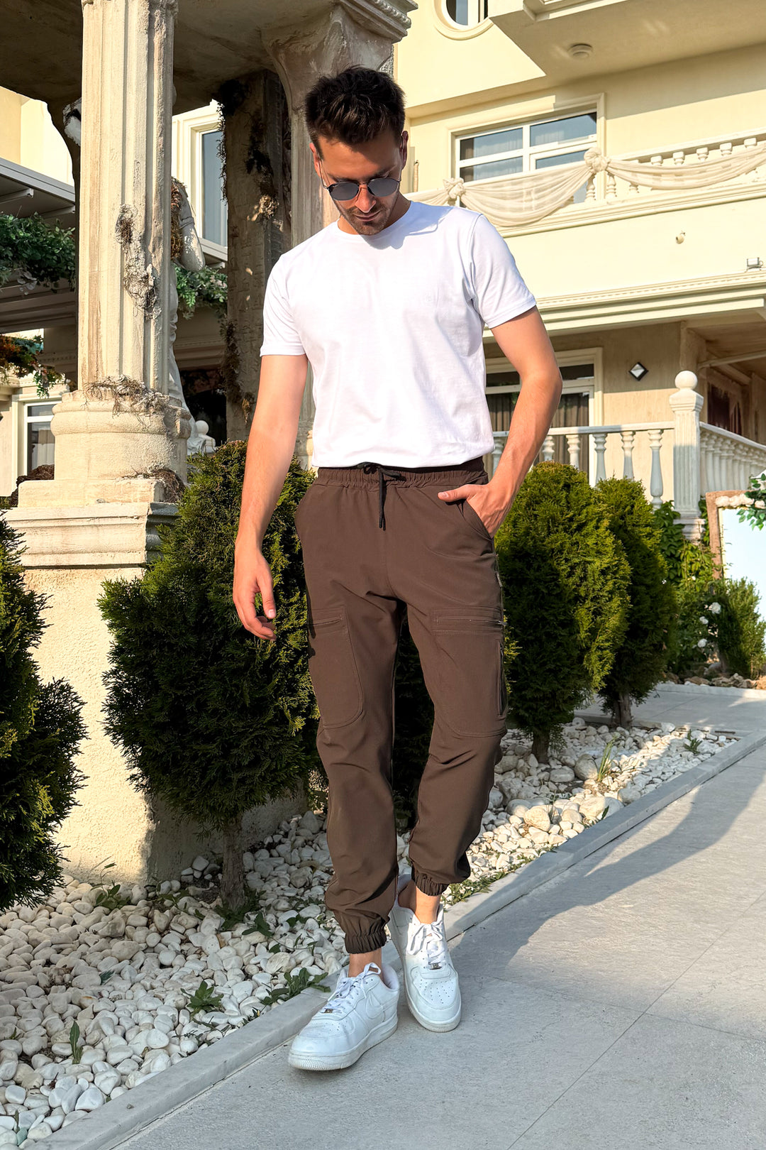 MPL Men's Elastic Waist Pants 710 - Waldorf