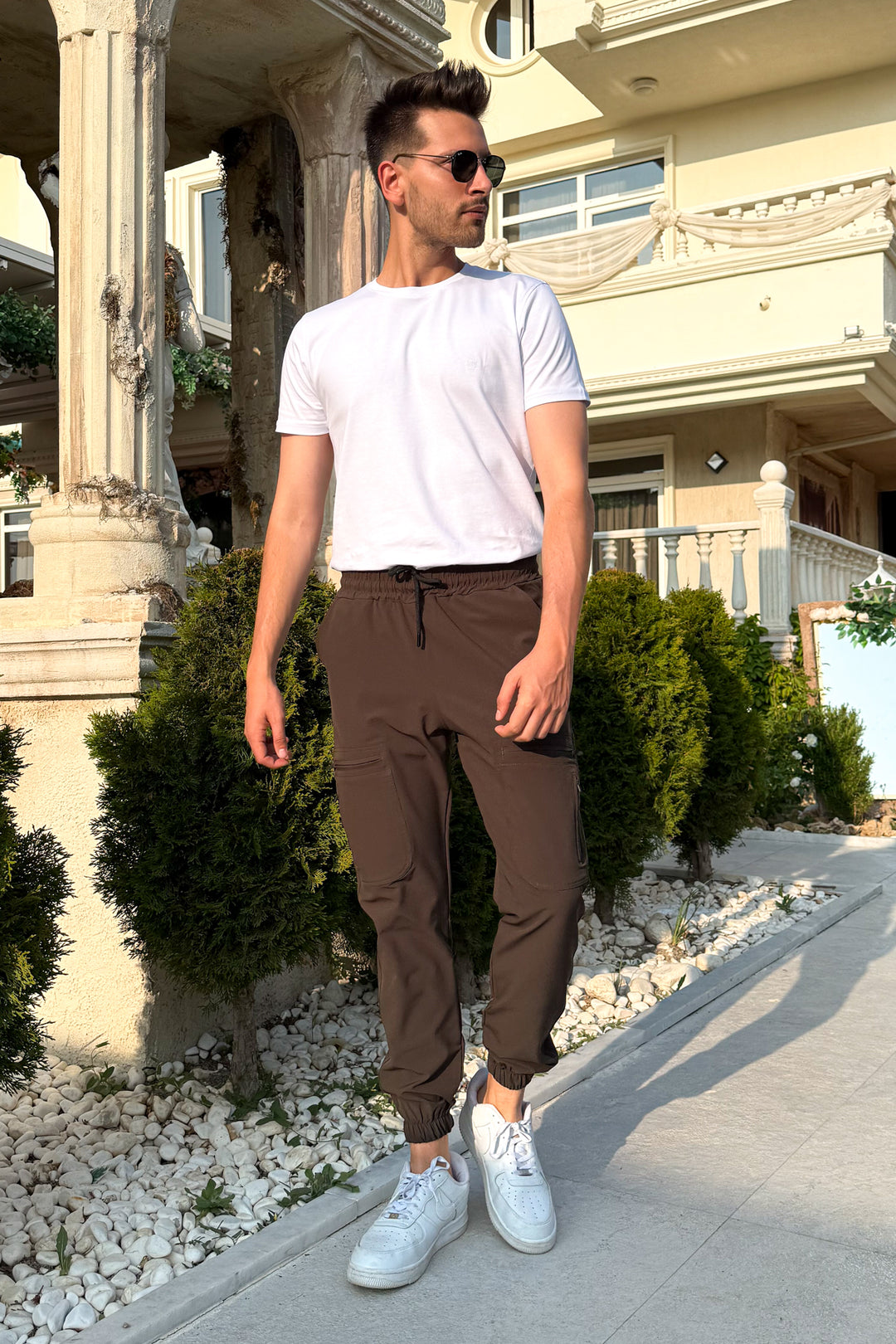 MPL Men's Elastic Waist Pants 710 - Waldorf
