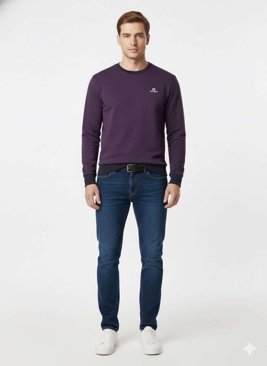 MPL Erkek Bisiklet Yaka Sweat 086 - Bristol