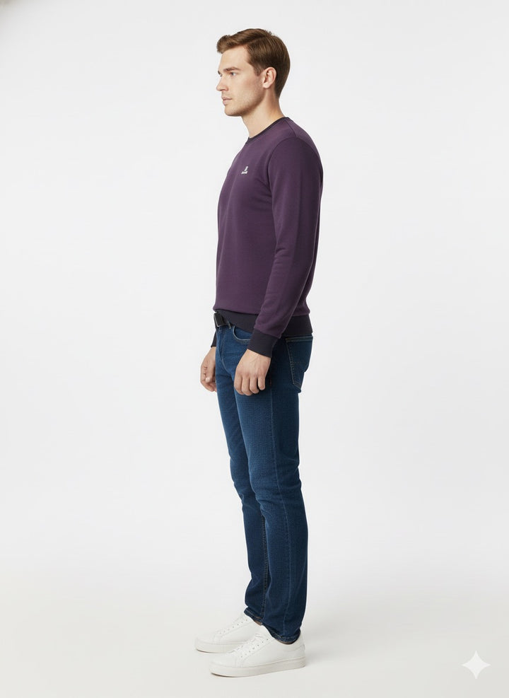 MPL Erkek Bisiklet Yaka Sweat 086 - Bristol