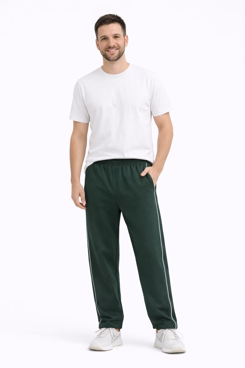 MPL Men's Baggy Striped Sweatpants 137 - West Seneca