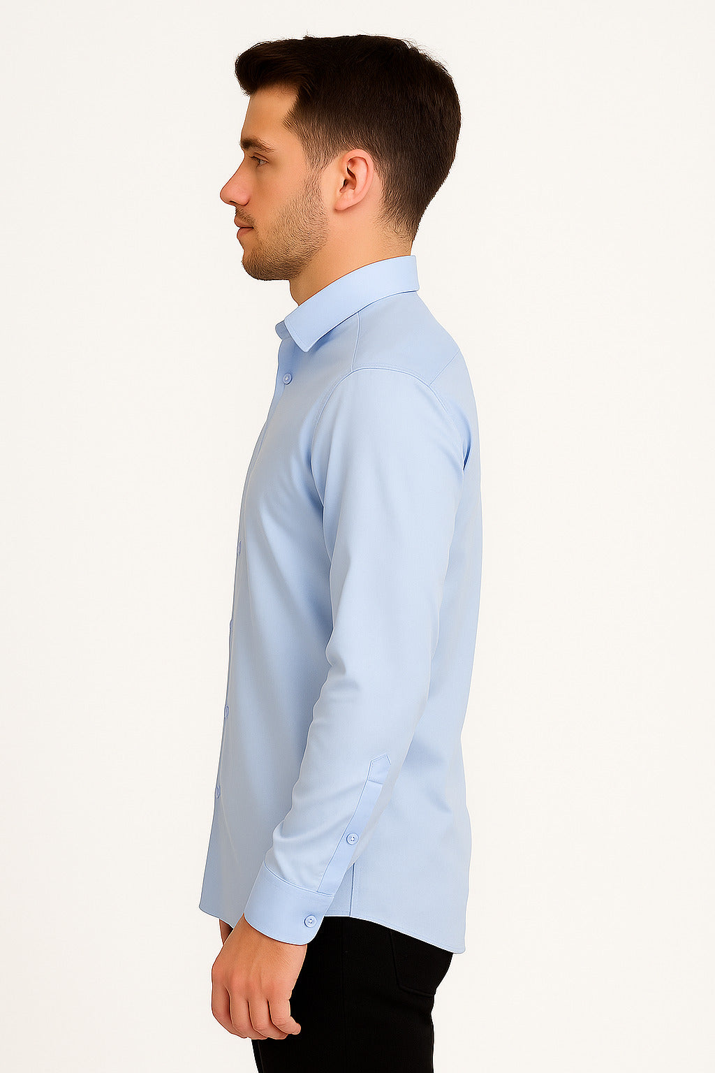 MPL Men's Satin Slimfit Long Sleeve Shirt - Kokomo