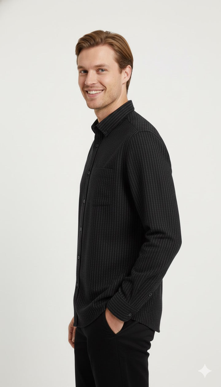 MPL Men's Slim Fit Striped Shirt 5004 - Winnipeg