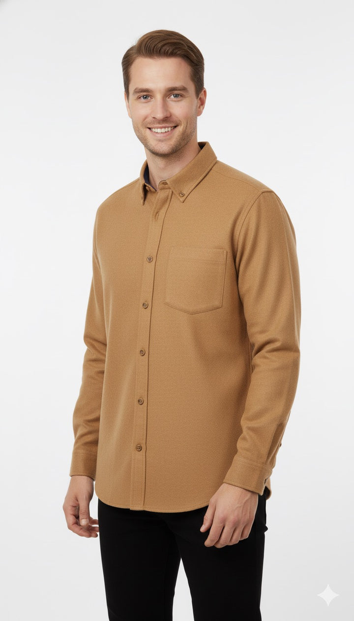 MPL Men's Plain Classic Flannel Shirt 8021 - Springfield