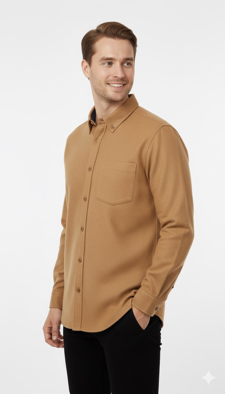 MPL Men's Plain Classic Flannel Shirt 8021 - Springfield