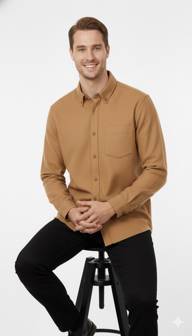 MPL Men's Plain Classic Flannel Shirt 8021 - Springfield