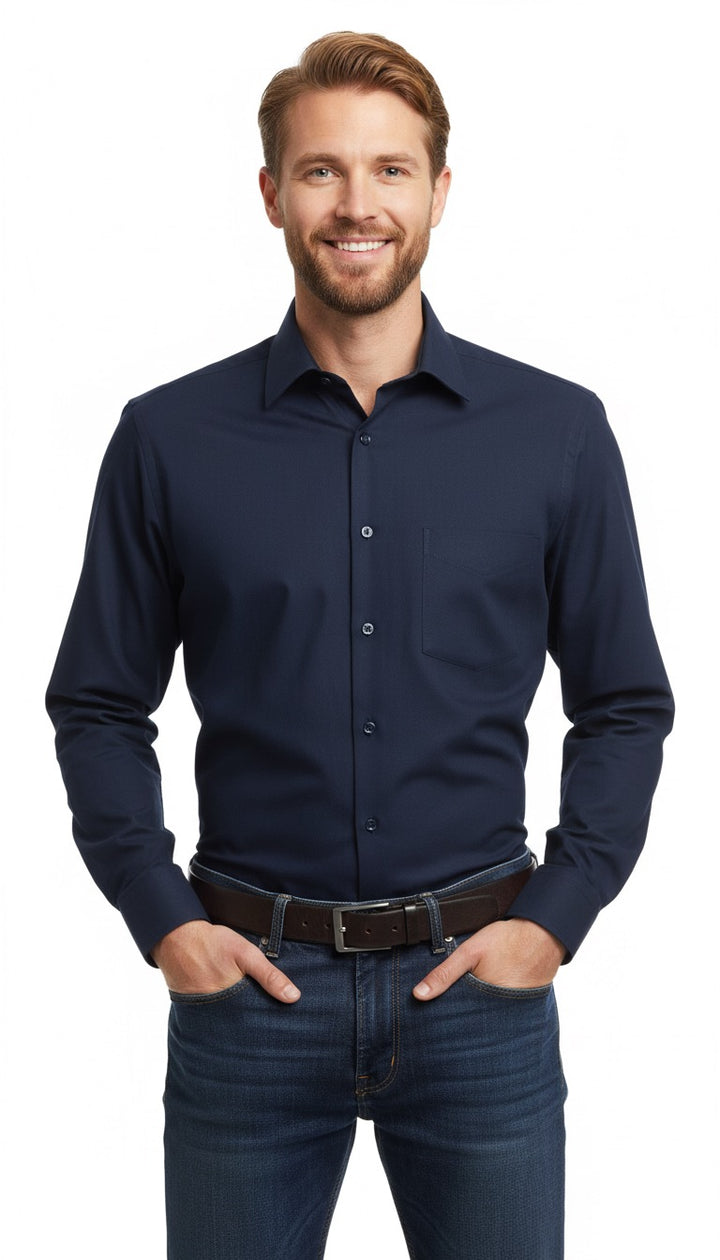 MPL Men's Plain Classic Flannel Shirt 8021 - Murfreesboro