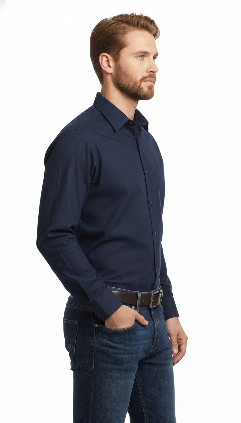 MPL Men's Plain Classic Flannel Shirt 8021 - Murfreesboro